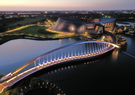 Taiwan National Palace Museum Southern Branch (ZhiMei Bridge)